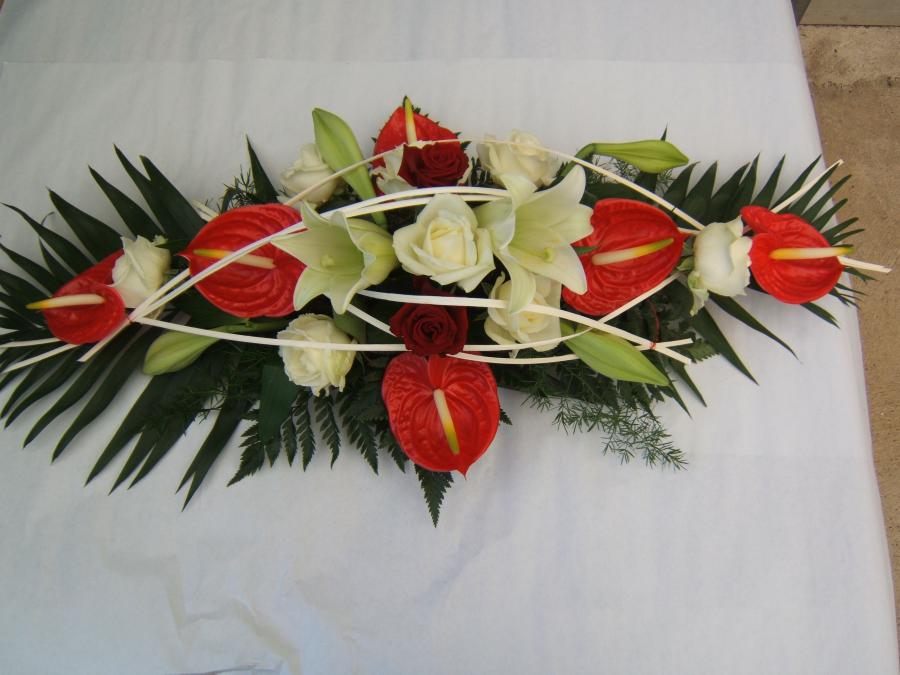 Centre table anthurium