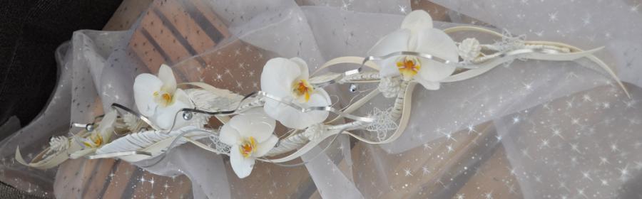 Centre table orchidées